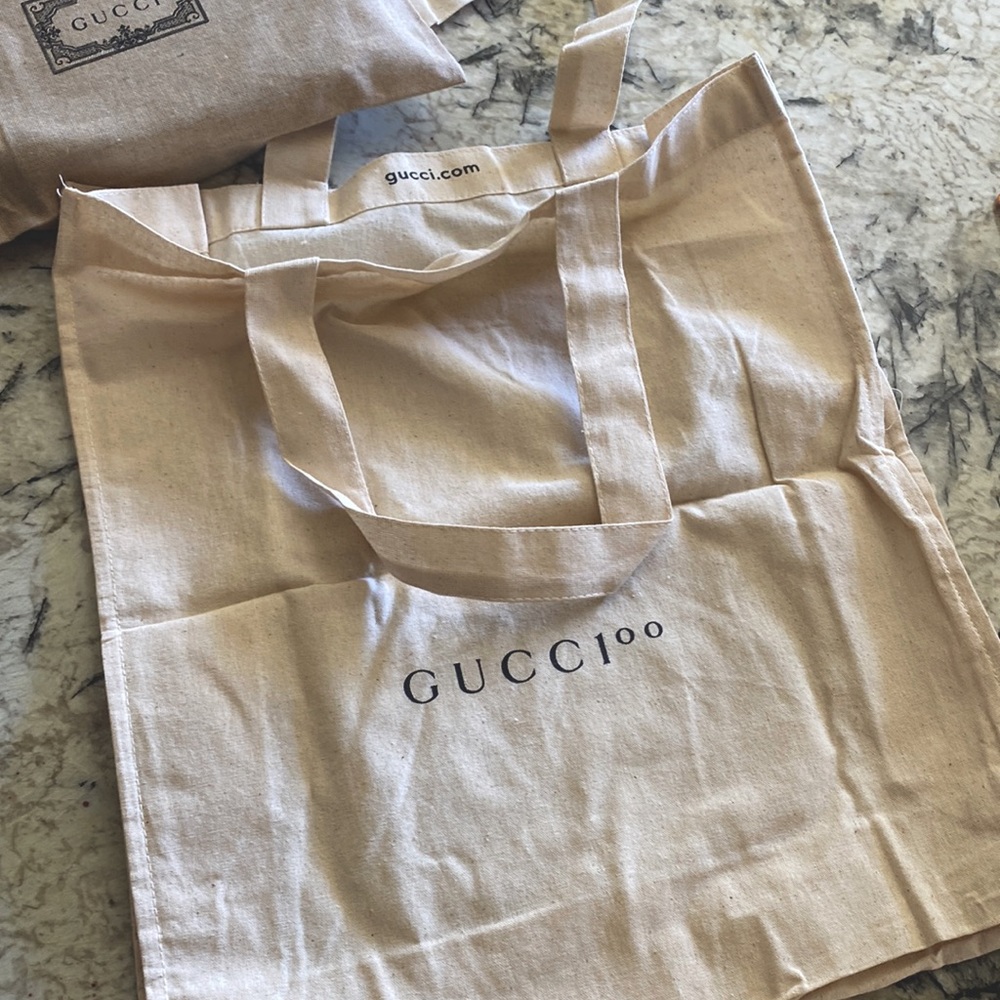 Gucci 100th anniversary tote bag